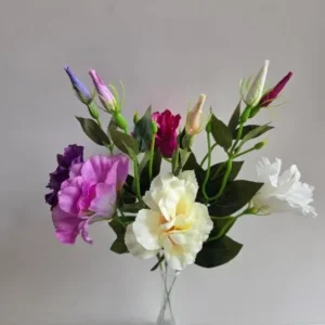Eustema-main Eustoma sztuczna na łodydze BL026E 57 cm – karton 72 szt.